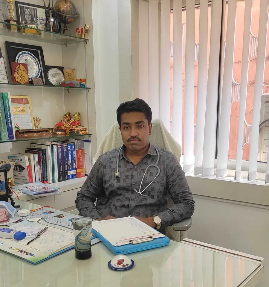 Dr. Sandip Das — consultant pulmonologist and bronchoscopist, Kolkata